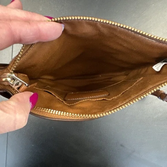 Leather Crossbody Bag, Coach File Bag - Picture 5 of 5